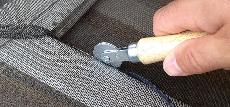 metal screen door repair in Calistoga