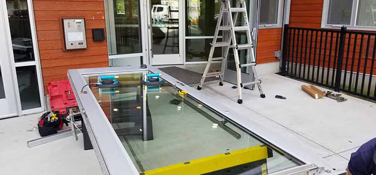 storefront door glass replacement Calistoga